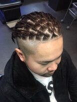 ゾーマ(ZOUMA)&nbsp;地毛ブレイズ　2ブロック　メンズ　ＴＲＩＣＫＳＴＹＬＥ☆