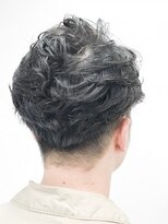 クアトログランシュ ひたちなか店(QUATRO×GranCieux)&nbsp;パーマサイドパートオールバック刈り上げ★QUATRO★