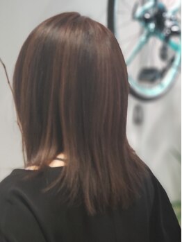 シーニュ ヘアー デザイン(cygne hair design)の写真/リピーター多数☆大人気の『イルミナカラー』で今までにない透明感とツヤをあなたも実感…♪