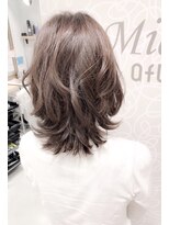 ミッシェル アフロート(michelle afloat) 10代20代30代40代50代理想のカタチ小顔Cカーブカットラフ外ハネ