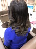グラデーションカラー　ミルクティー