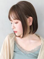 キリ 表参道(kyli) 大人かわいいボブ♪ショコラベージュイヤリングカラー※時田