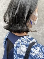 ニア 清澄白河(nir) 〈清澄白河 半個室〉切りっぱなしボブ/イヤリングカラー