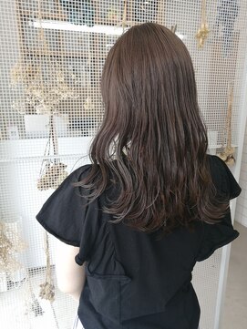 チコヘアー(chico hair) セミロング/グレージュ/波巻き/髪質改善/寺田町/