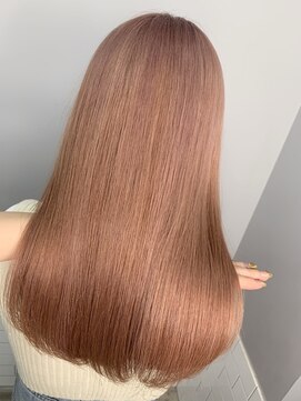 コード 四条河原町駅店(CHORD) ケアブリーチ×ピンクベージュ　京都/河原町/髪質改善