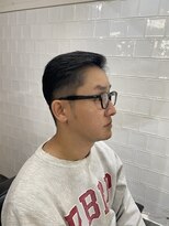 メリケンバーバーショップ フクオカ(MERICAN BARBERSHOP FUK)&nbsp;ビジネスマンかき上げS22