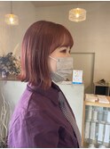 大人かわいい美髪pink color