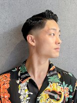 フジヤマバーバーショップ アジト(FUJIYAMA BARBER SHOP ajito)&nbsp;スキンフェード七三バーバースタイル