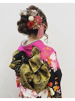 アウラ&nbsp;成人式ヘアセット