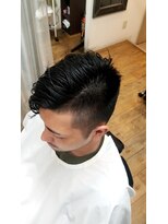 ティーズバーバー 亀有店(T's BARBER)&nbsp;アシメパーマ