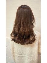 アナ ラーナ(Anna Lanna)&nbsp;マロンベージュ×韓国巻きスタイル