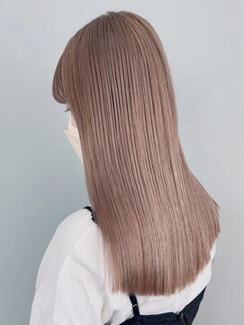 アルバム 新宿(ALBUM SHINJUKU) ピンクベージュ_フルバングレッドブラウン_ba425921