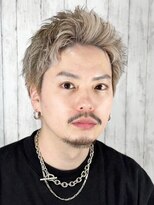 プレミアムバーバー 表参道店(PREMIUM BARBER produce by HIRO GINZA) ハイトーンスパイキーショート