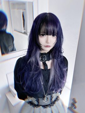 キイ 原宿 表参道(K.e.y) デザインカラー/ロングレイヤー/シャギーカット