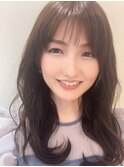 韓国ヘアくびれヘアヨシンモリ顔周りレイヤー20代30代40代