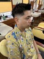 ルアージュ 調布店 ショートアップバング スキンフェード