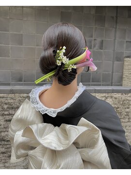 フェリーチェ(Felice) 成人式ヘア タイトアレンジ タイトヘア タイトシニヨン 振袖ヘア