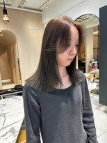 マーシィ(MARCIE)&nbsp;【natsumi】ブリーチなしダブルカラー:オリーブベージュ