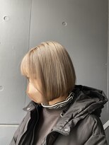 スタイル スマート サロン(STYLE smart salon)&nbsp;【スタイル藤沢yua】ベージュカラー/内巻きボブ/ケアブリーチ