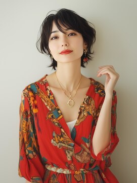 ルチア ヘア ステラ 京都店(Lucia hair stella) ショートレイヤー大人ヘアスタイル/大人ショート/京都/河原町