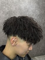 ライズ 新小岩店(RISE) フェードマッシュツイストスパイラル（ハルト）