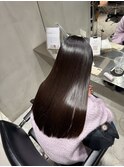 担当　石井【カット+髪質改善縮毛矯正＋treatment 税込 ¥22000】