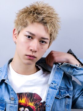 オーシャントーキョー 大阪(OCEAN TOKYO) ベリショスパイキーショートべリーショートアップバングメンズ