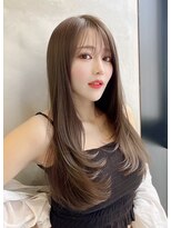 ボンドストーリーホワイト(BondStory White)&nbsp;20代30代　レイヤー　グレージュ　髪質改善　縮毛矯正