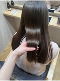 艶々髪質改善ストレート