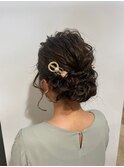 結婚式ヘアアレンジ