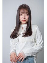 ルフュージュ バイ プロデュース 相模大野店(Refuge by Produce)&nbsp;レイヤーカット/ショコラブラウン/ストレートロング