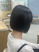 アース 上本町店(HAIR&MAKE EARTH) 大人可愛い小顔前下がりボブ×ナチュラルボブ×ミニボブ20代30代