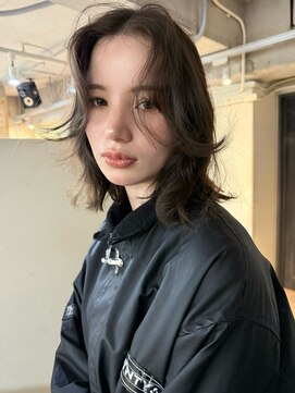 ソイ 下北沢(soi) ミディアムレイヤー/グレージュ【下北沢】