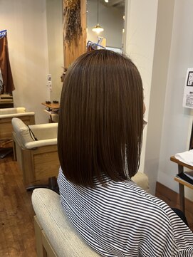 エイチ ヘアアンドスパ(h hair&SPA) ストレートボブ