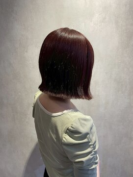 髪質改善/顔周りレイヤーカット/グレージュ[千葉/千葉駅]