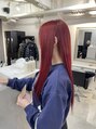 ソワンドゥブレスシエン 堀江店(soin de brace CIEN) ブリーチなしケアカラーで艶髪red