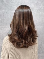 バランス 原宿 表参道(balance)&nbsp;【髪質改善】ヘーゼルベージュ×無造作ウエーブ YUKA