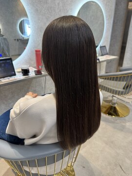 モアナ バイ ラナ 甚目寺店(MoanA BY LANA) 大人かわいい/ボブ/美髪/艶髪/ミルクティーベージュ/縮毛矯正