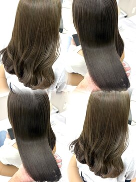 ディスイズ(thisis) 【thisis】オリーブカラー/韓国風/レイヤーカット