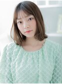暗髪ダークアッシュブラウン小顔結べるレイヤーカットc8越谷30代
