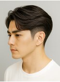Haleニュアンスパーマリバースセンターパートフェザーパーマ原宿