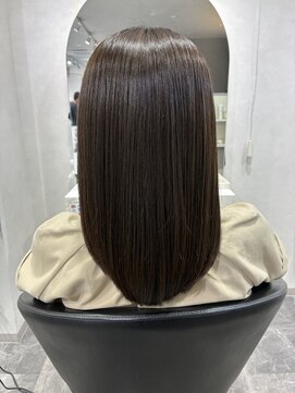 エイゼット バンビーニ 川越(AZ bambini) 髪質改善フルコース×オリーブグレージュ