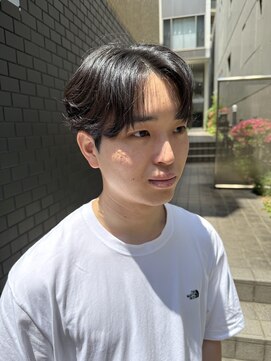 メルシー トータル ブランディング サロン(merci TOTAL BRANDING SALON) メンズフェザーセンターパート
