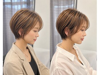 アイスプロドバイブルーム 木更津店(ice prod by bloom)の写真/<気になる白髪もハイライトや馴染むオシャレ染めで素敵に♪>*[木更津/ブリーチ/ハイライト/白髪染め]
