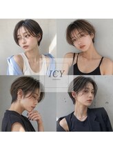 <ショートカット&ショートボブ>ICYの*イチオシスタイル集[関内駅/馬車道/インナーカラー/ハイライト]