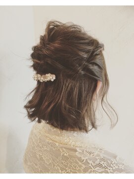 シェア(SHARE hair make works) 【SHARE】★結婚式のお呼ばれアレンジ★