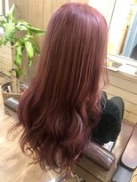 フィックスヘアー なんば(FIX-hair)&nbsp;イルミナカラー/ダブルカラーピンク/ミルクティーピンク