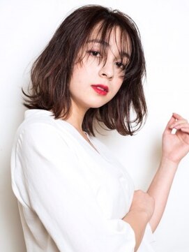 クアトロ グランシュ 川崎店(QUATRO × GranCieux) 【QUATRO】ウザバング黒髪ロング