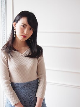 カットスタジオ クオーレ(Cut studio Cuore) ナチュラル、柔らかいストレート