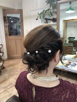 ハウオリ ヘアーワークス(Hauoli hair works)&nbsp;セット、アップスタイル